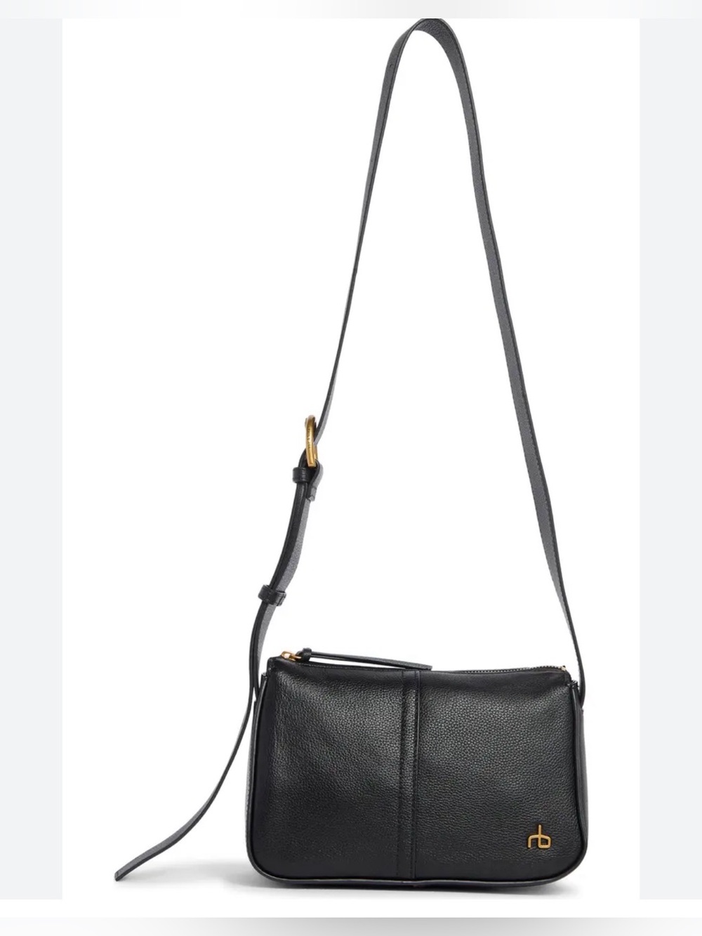 NEW Rag & Bone Fulton black genuine leather bag